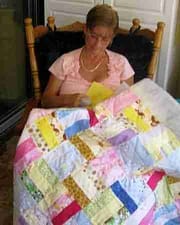 Sharon the Baby Quilt Lady