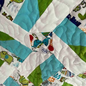 Prehistoric Dinosaur Baby Quilt