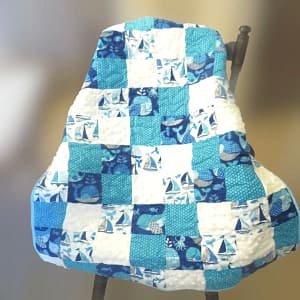 blue sailboats product image