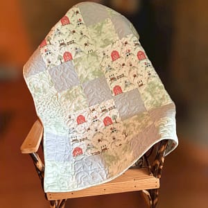 Farm Freinds Baby Quilt