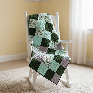 frogs in ferns quilton chair