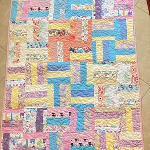 Pastel parade patchwork