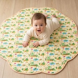 Frog Pond playmat with baby