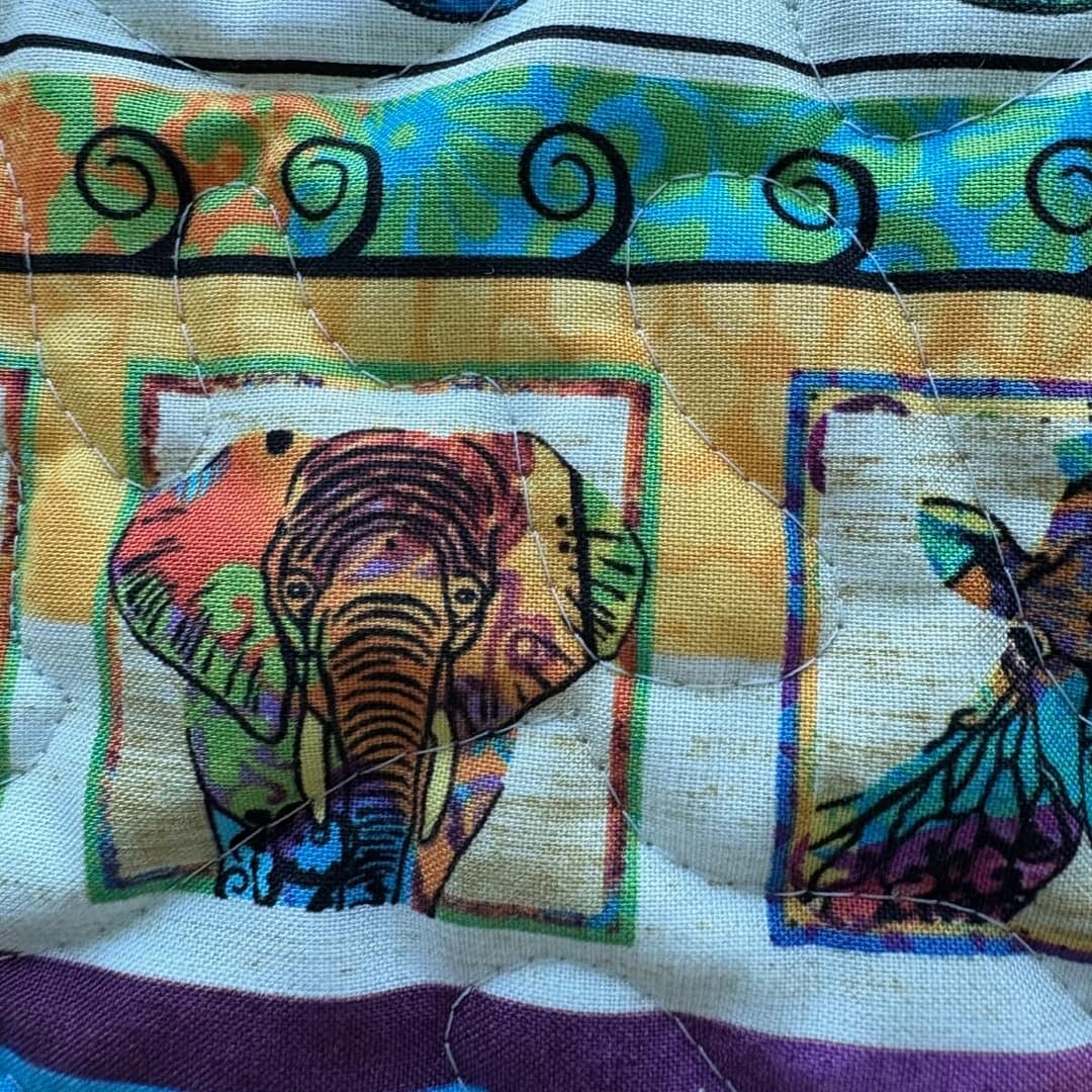 Savannah Symphony Baby Quilt detail c