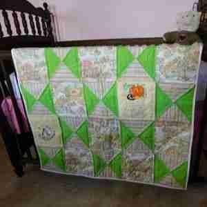 Nursery Rhymes crib side