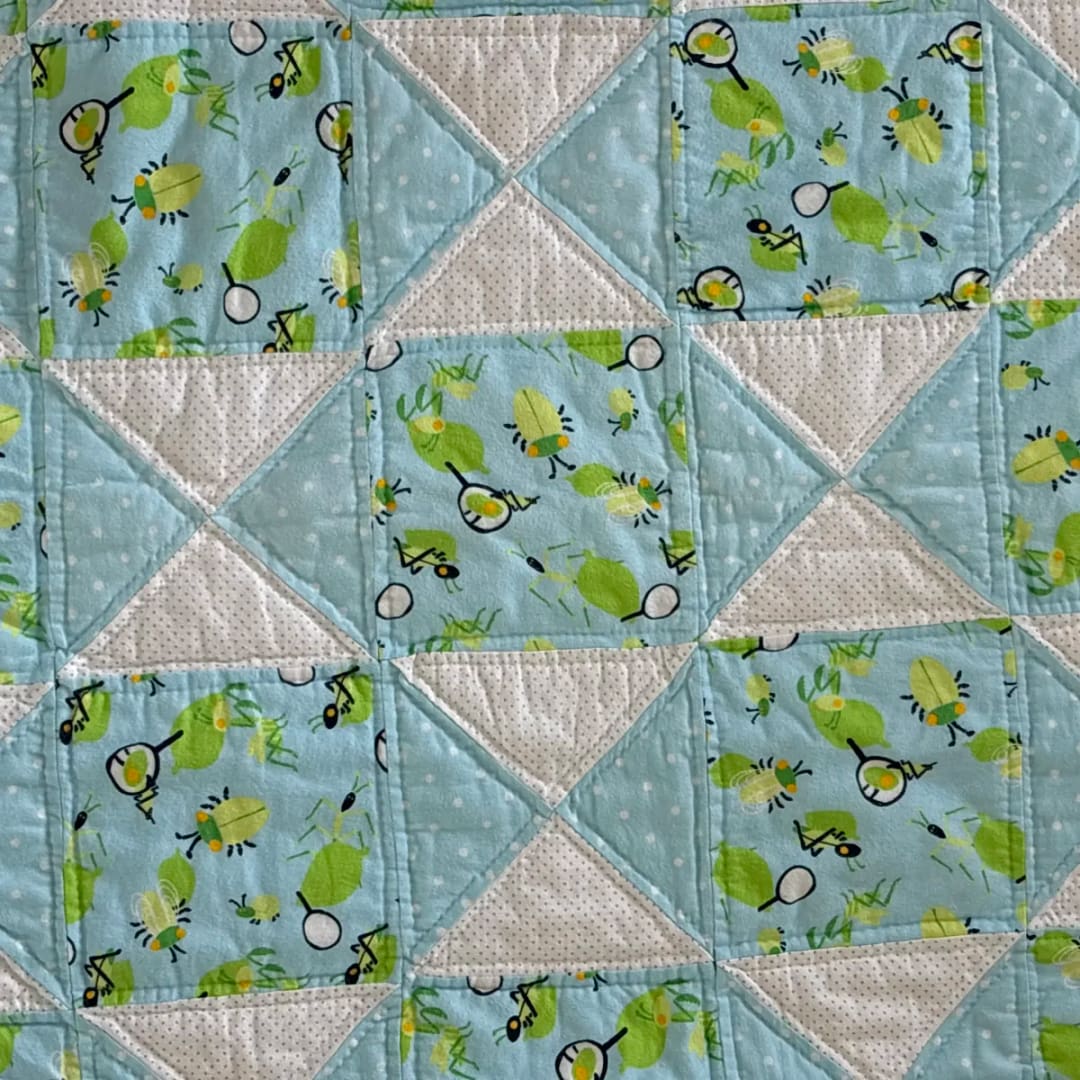 Bugs Life Baby Quilt detail e