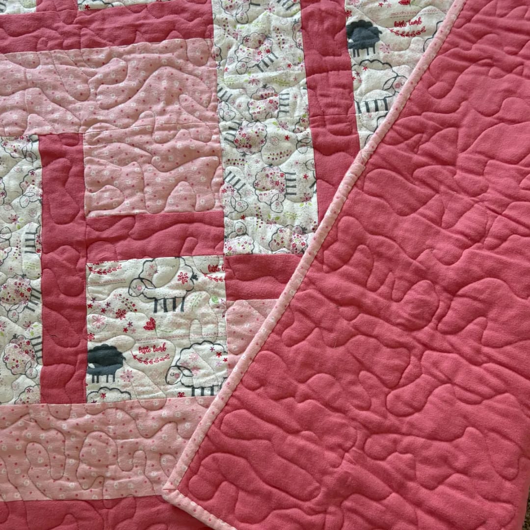 peachy little lamb detail 5