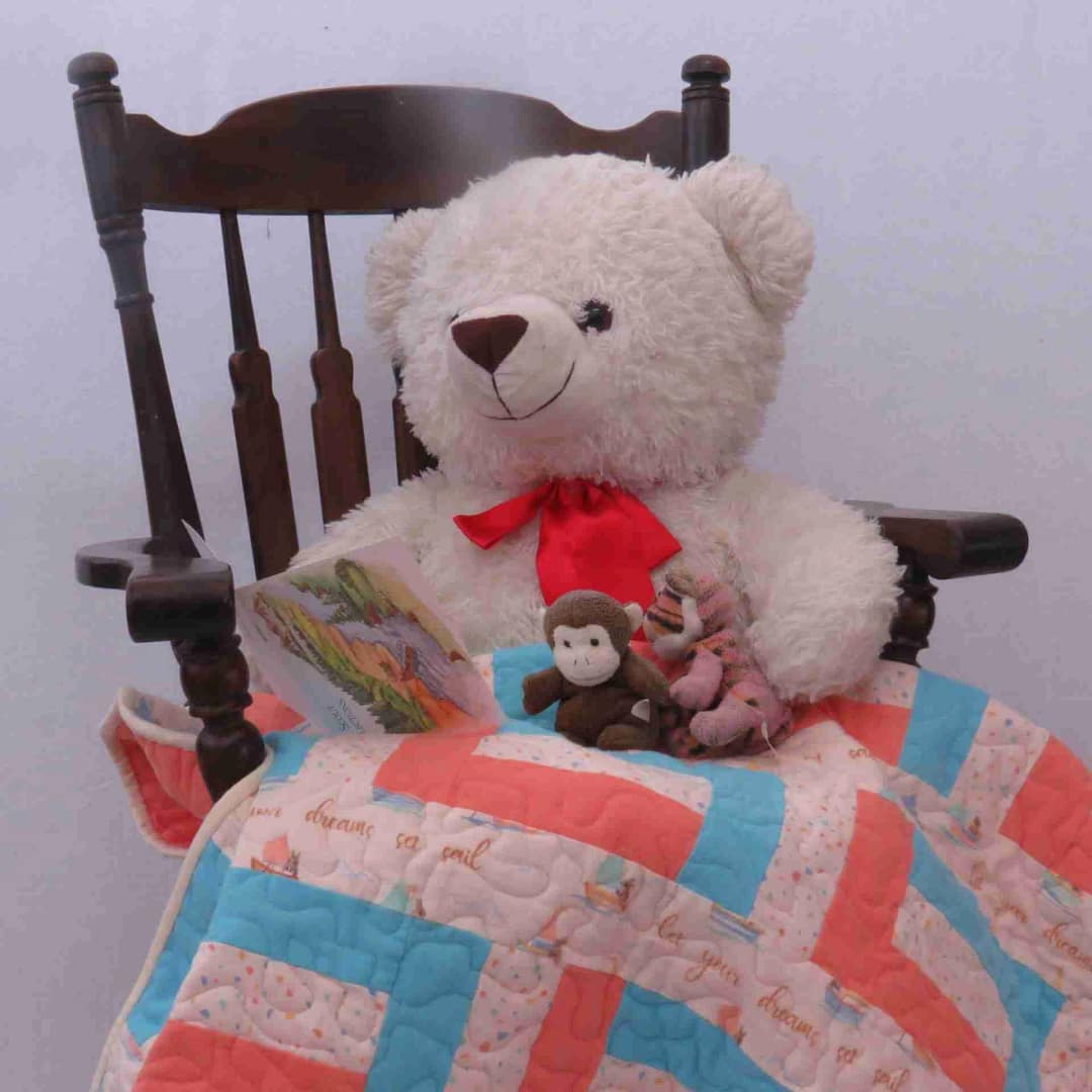 Let Your Dreams Set Sail Baby Quilt 1