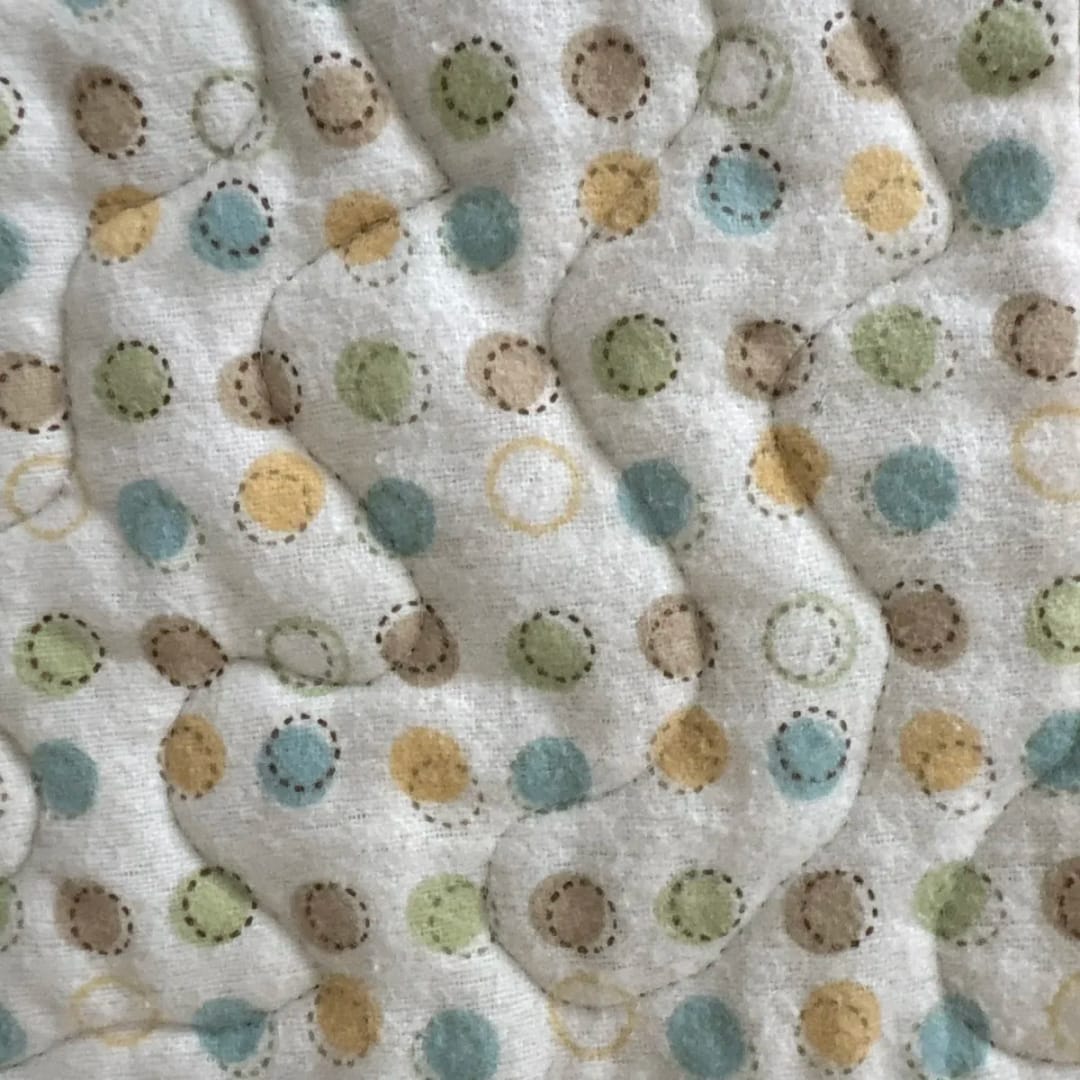 World of Dinosaurs Baby Quilt detail 4