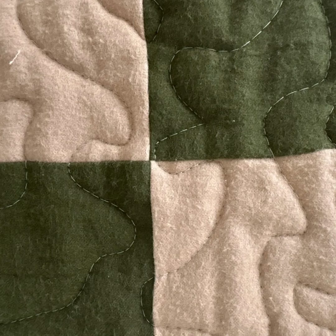 World of Dinosaurs Baby Quilt detail 5