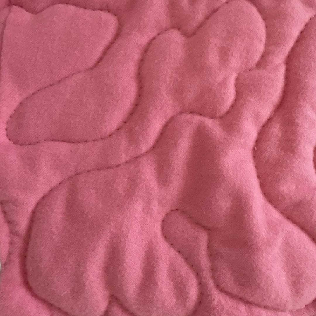 Rose Baby Quilt detail 3