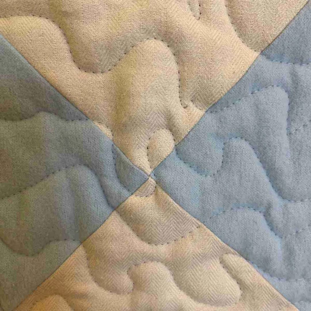Cowboy Bear Baby Quilt 1