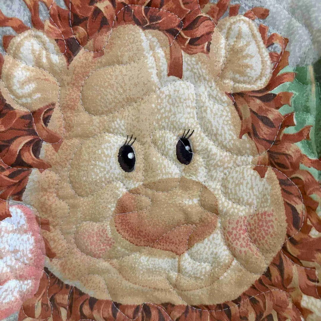 lion face square scaled