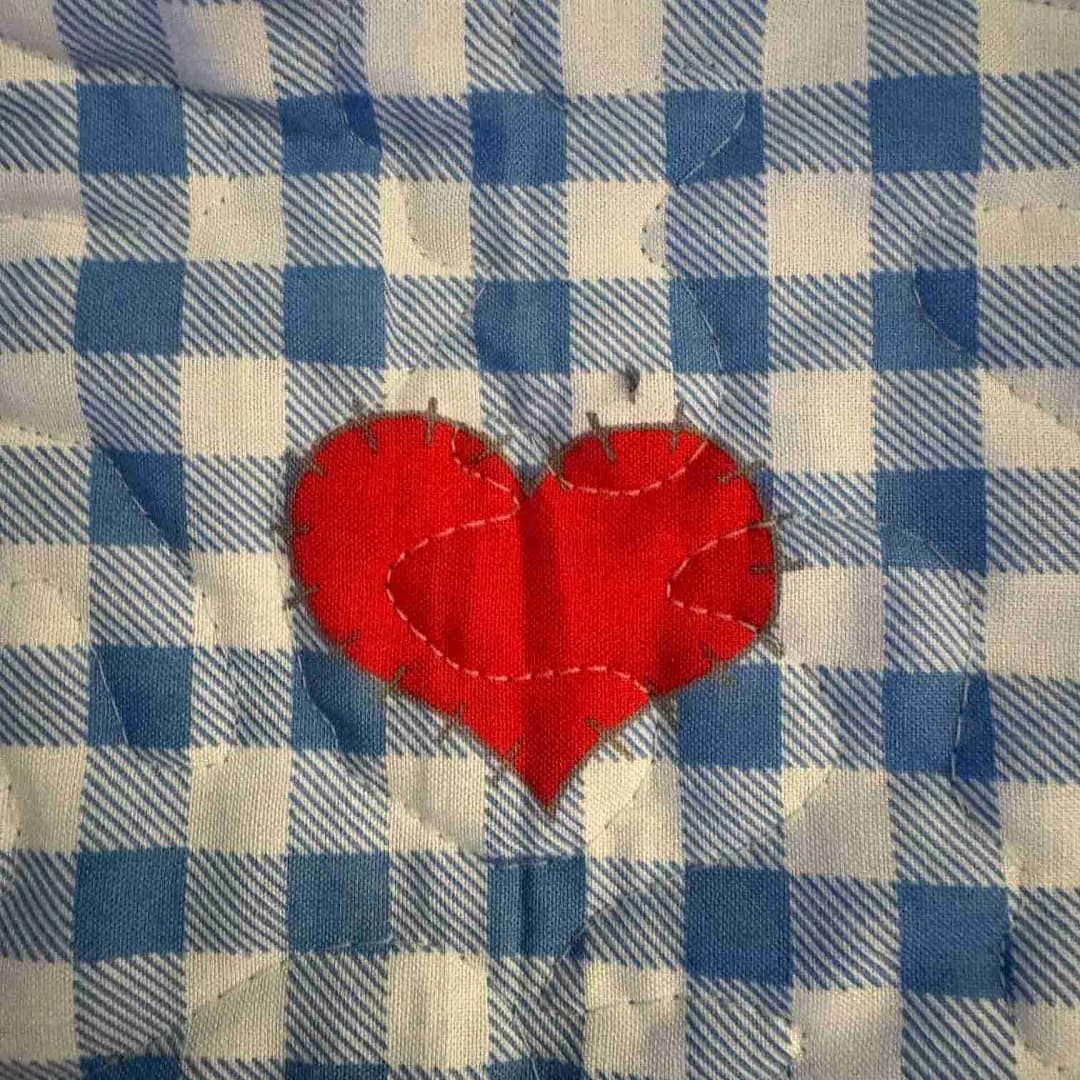 Duckling Baby Quilt detail 4