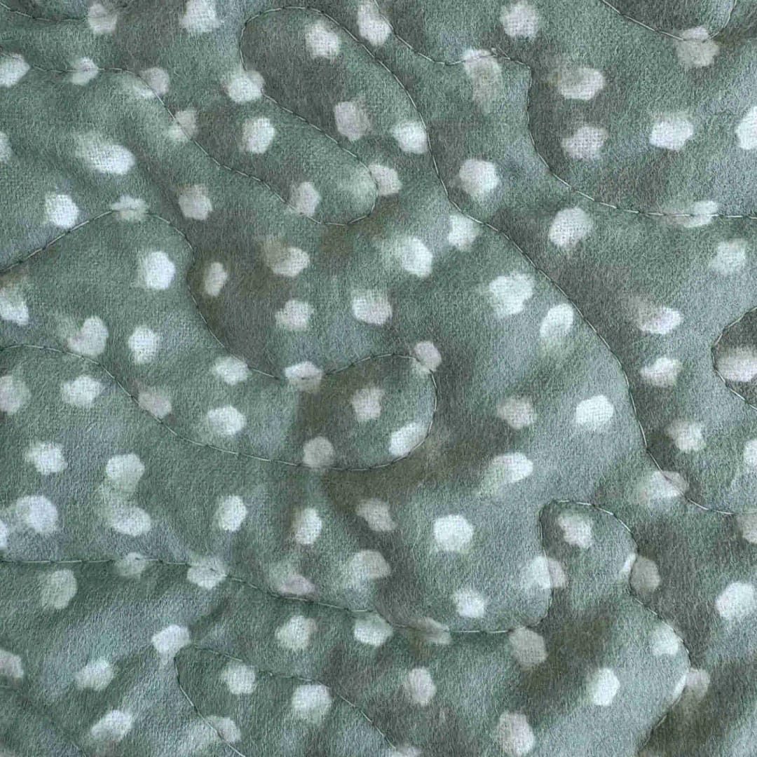 Floral Patches Baby Quilt detail 1