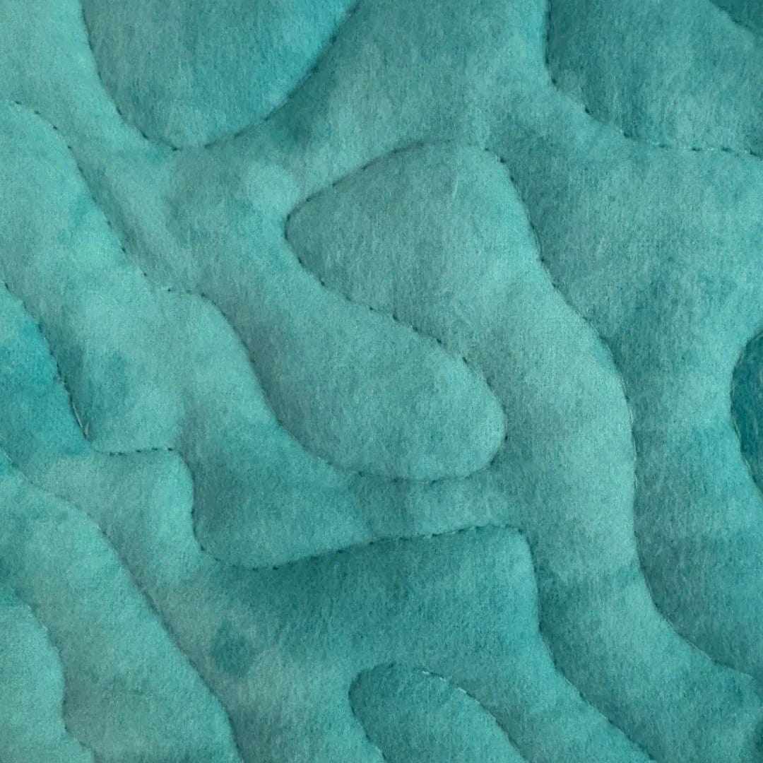 Giraffe Giggles Baby Quilt detail 3