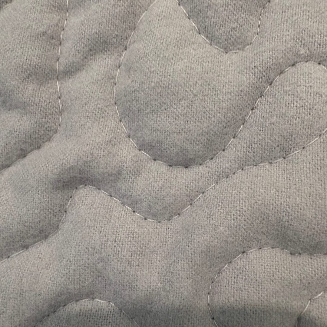Frogs in Ferns Baby Quilt Detail b