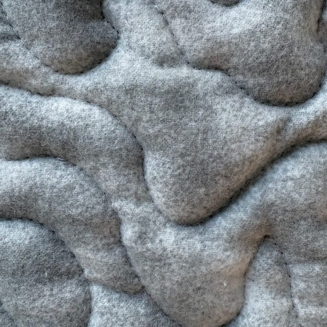 Fern Forest Baby Quilt Detail e