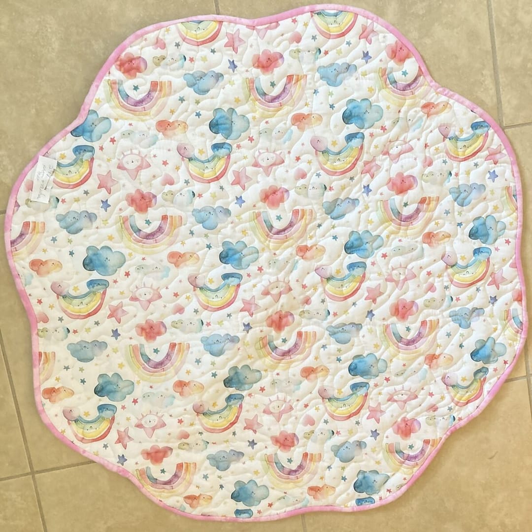 Rainbow Dreams Playmat full