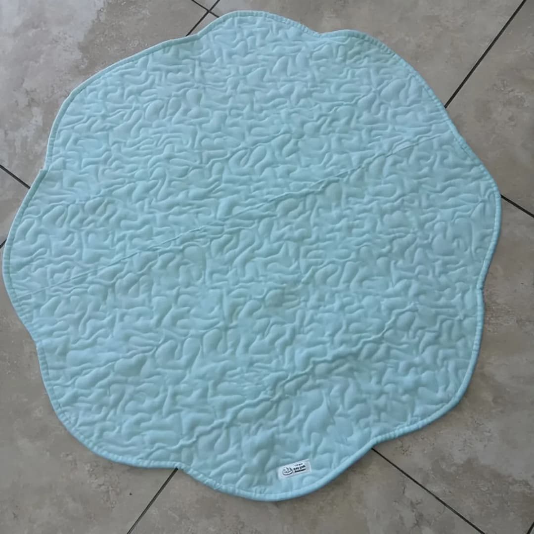 jungle animal friends playmat backing