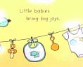 Yellow clothesline gift card