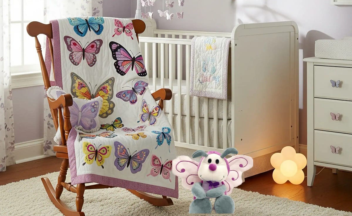 baby room butterfly