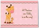 Giraffe Gift Card