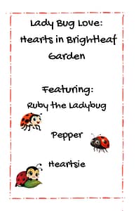 Ladybug Love Story book Cover