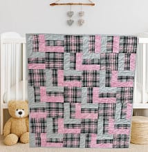 pink plaid