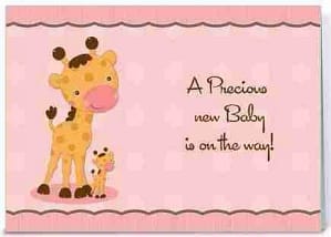 Giraffe Gift Card