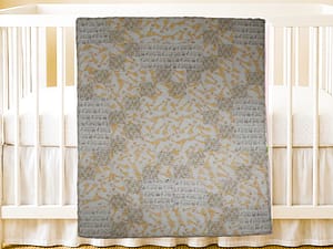 Giraffe New Product Image on white crib