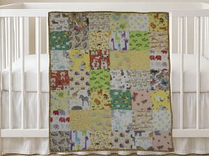 I Spy New Product Image on white crib
