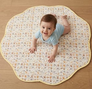 safari snuggles playmat