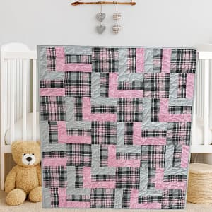 pink plaid