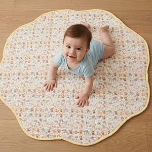safari snuggles playmat