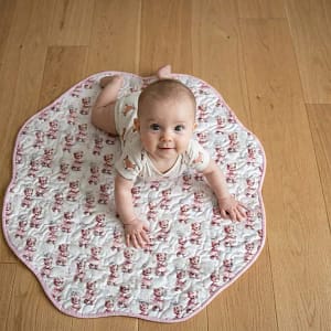 pink bears playmat