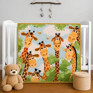 Giraffe Buddies Quilt product image