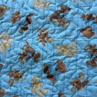 Blue Bears Playmat detail 3