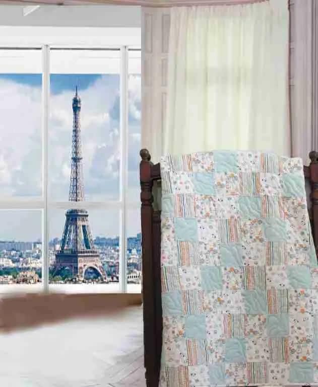 tower with travelers
