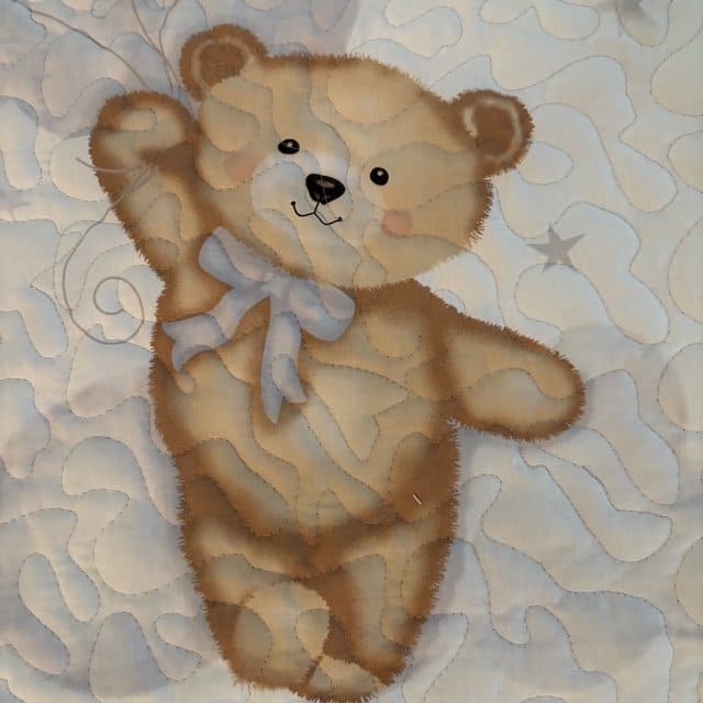 Bears and Balloons Bundle quilt detail 4