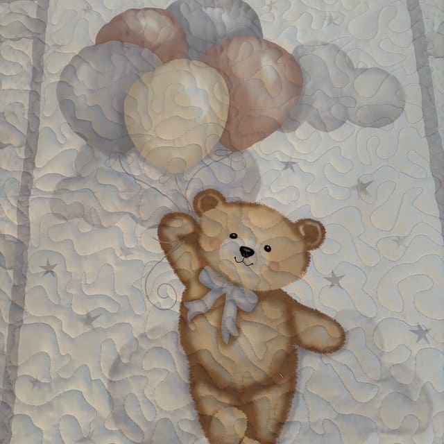 Bears and Balloons Bundle quilt detail 5