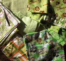 handmade quilt fabric