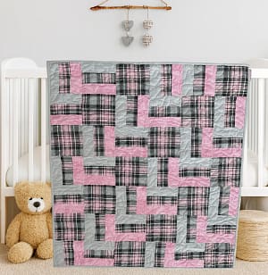 pink plaid