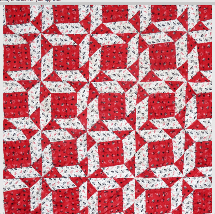 pinwheel quilt c 1865